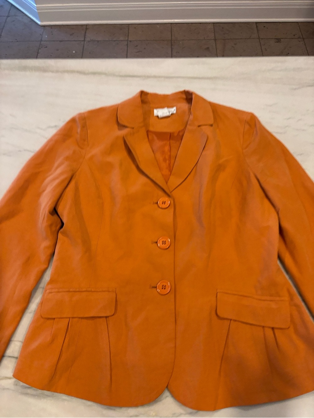 Vintage Siegel Women's silk linen blend  Blazer Jacket - size 12
